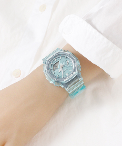 G-SHOCK(ジーショック)の「Gshock GMA-S2100SK-2AJF【 ウォッチ 】(アナログ腕時計・レディース・ブルー・FREE)」の8枚目の写真