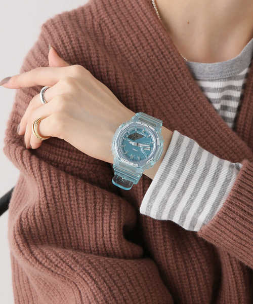 G-SHOCK(ジーショック)の「Gshock GMA-S2100SK-2AJF【 ウォッチ 】(アナログ腕時計・レディース・ブルー・FREE)」の10枚目の写真