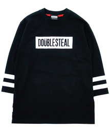 DOUBLE STEAL | Double Line Football Tee(Tシャツ/カットソー)