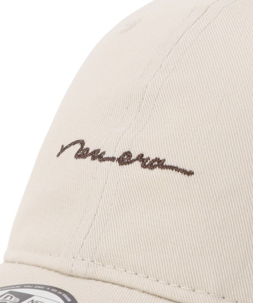 NEW ERA（ニューエラ）の「ニューエラキャップ シンプル手書きロゴ ONSPOTZ別注（キャップ・レディース・ベージュ/ネイビー/ブラウン/ブラック/ダークグリーン/ホワイト系その他/オリーブ/グレー/チャコールグレー/ラベンダー/オレンジ/ホワイト系その他2・FREE/L/XL/M/L/S/M）」の17枚目の写真