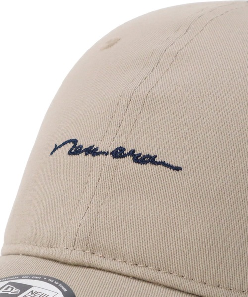 NEW ERA（ニューエラ）の「ニューエラキャップ シンプル手書きロゴ ONSPOTZ別注（キャップ・レディース・ベージュ/ネイビー/ブラウン/ブラック/ダークグリーン/ホワイト系その他/オリーブ/グレー/チャコールグレー/ラベンダー/オレンジ/ホワイト系その他2・FREE/L/XL/M/L/S/M）」の22枚目の写真