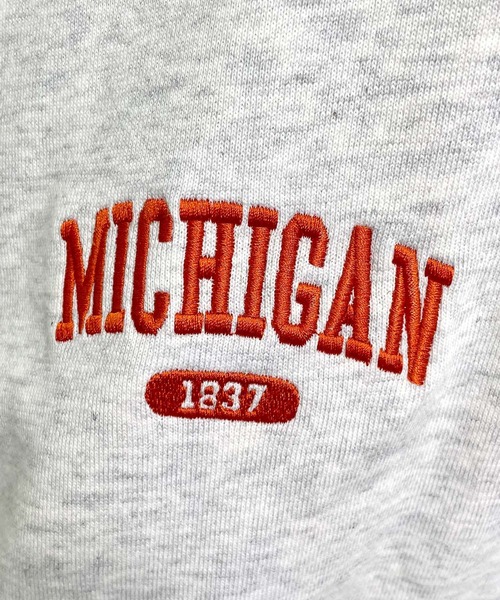 MLI'A（エムリア）の「ハーフZIPロゴスウェット（スウェット・レディース・ブラック/オートミール/ボルドー・M）」の22枚目の写真