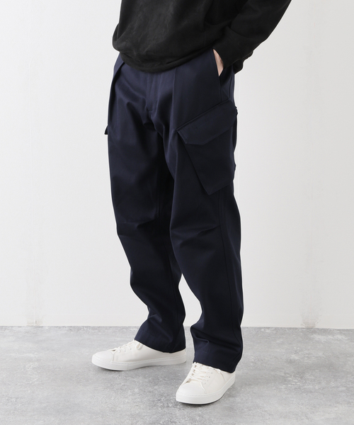 A16369 美品 マーカウェア ロイヤルネイビー コンバットカーゴパンツ 紺3 イギリス軍 ROYAL NAVY コンバット カーゴパンツ ネイビー 後期