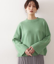 N.（N. Natural Beauty Basic） | ◆デンスホワイトクルーネックニット(ニット/セーター)