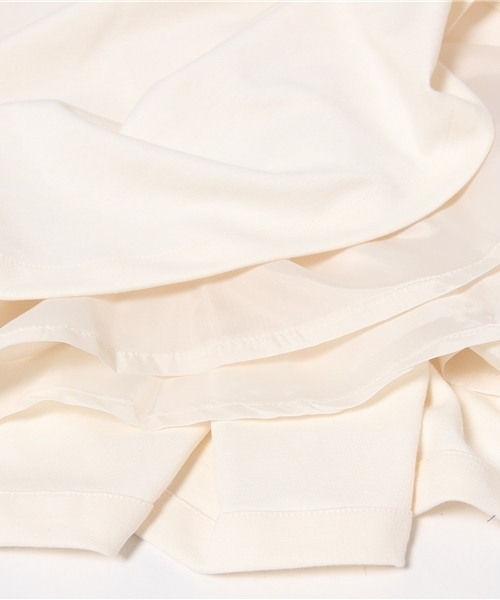 WEGO（ウィゴー）の「WEGO/レースアップフレアスカート（スカート・レディース・オフホワイト/ブラック/インディゴブルー/ライトインディゴブルー・FREE）」の9枚目の写真