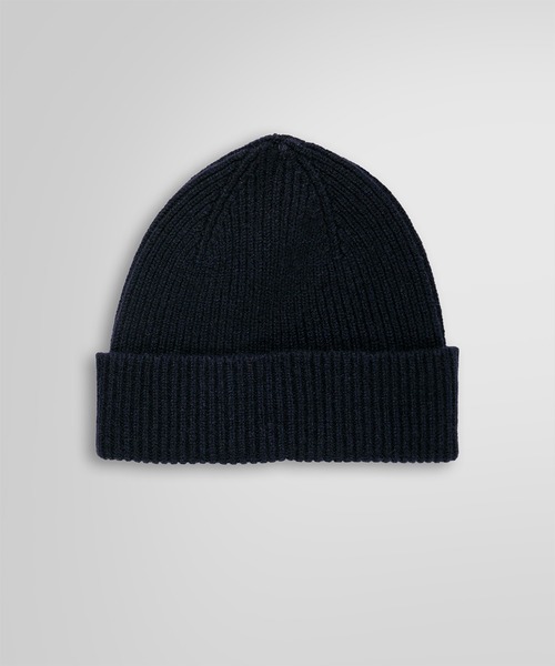 BROOKS BROTHERS（ブルックスブラザーズ）の「ラムズウール リブニットキャップ（ニットキャップ/ビーニー・メンズ・ブラック/グレー/ネイビー/アイボリー/グリーン・ONE SIZE）」の5枚目の写真