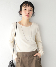 MILLER | ≪追加≫【Miller/ミラー】パネルリブロンTEE(Tシャツ/カットソー)