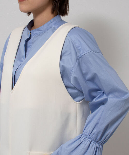 NOLLEY’S（ノーリーズ）の「◇【WEB限定】ジャンパースカート（ワンピース・レディース・ブラック/ブラウン/オフホワイト・FREE）」の7枚目の写真