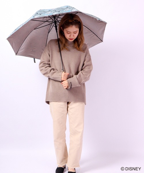 Disney(ディズニー)の「ディズニー/晴雨兼用長傘(長傘・レディース・アイボリー/グリーン系その他/グリーン/ブルー・58cm)」の21枚目の写真