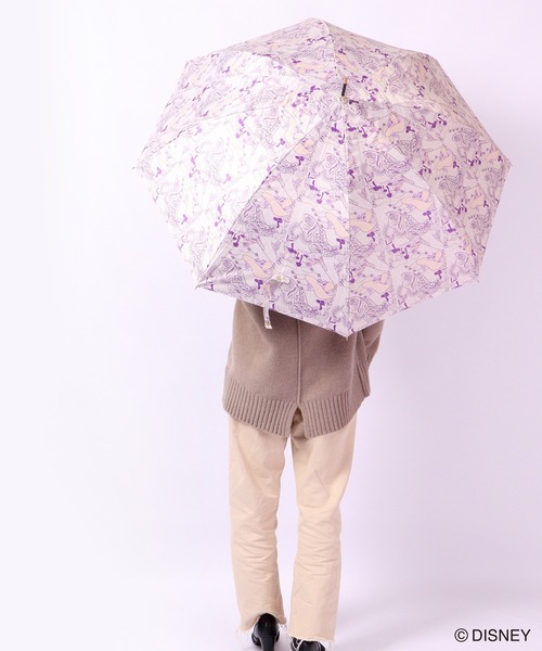 Disney(ディズニー)の「ディズニー/晴雨兼用長傘(長傘・レディース・アイボリー/グリーン系その他/グリーン/ブルー・58cm)」の15枚目の写真