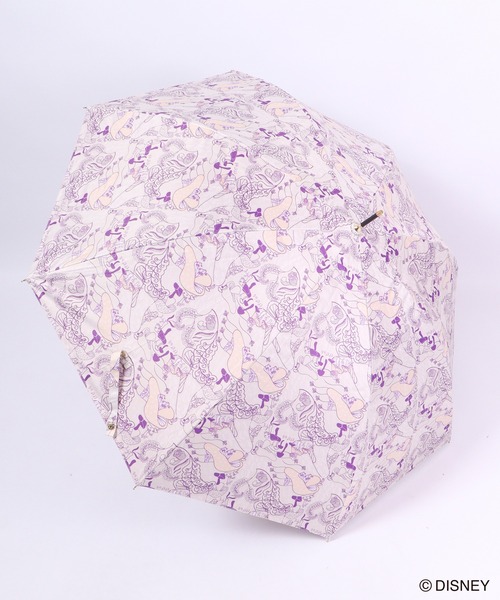 Disney(ディズニー)の「ディズニー/晴雨兼用長傘(長傘・レディース・アイボリー/グリーン系その他/グリーン/ブルー・58cm)」の5枚目の写真