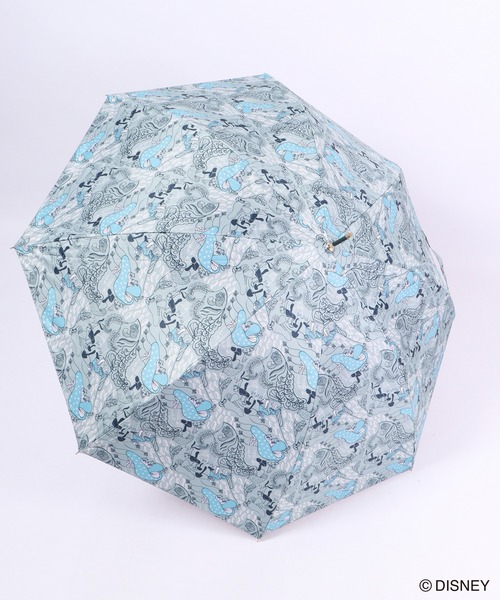 Disney(ディズニー)の「ディズニー/晴雨兼用長傘(長傘・レディース・アイボリー/グリーン系その他/グリーン/ブルー・58cm)」の17枚目の写真