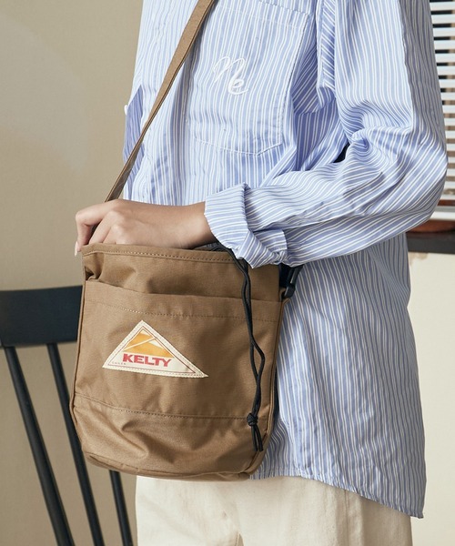 KELTY/ケルティ ROUND BOTTOM TOTE ブランドロゴ ショルダーバッグ