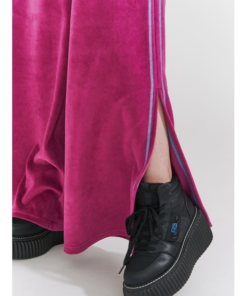 PAMEO POSE（パメオポーズ）の「Pile Pants（その他パンツ・レディース・パープル/ブルー/ブラック/グレー・LONG/SMALL）」の19枚目の写真