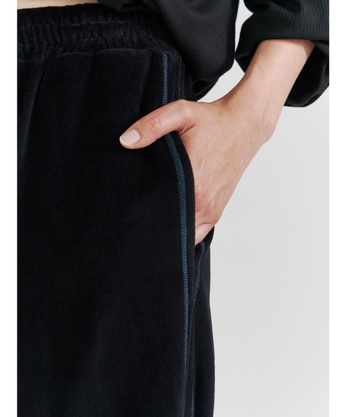 PAMEO POSE（パメオポーズ）の「Pile Pants（その他パンツ・レディース・パープル/ブルー/ブラック/グレー・LONG/SMALL）」の12枚目の写真