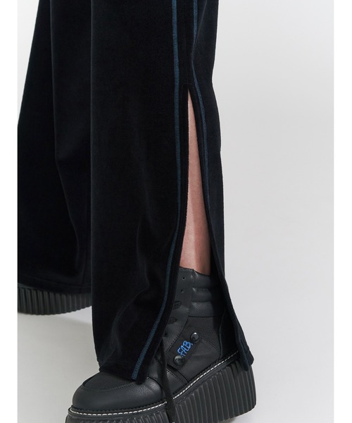 PAMEO POSE（パメオポーズ）の「Pile Pants（その他パンツ・レディース・パープル/ブルー/ブラック/グレー・LONG/SMALL）」の17枚目の写真