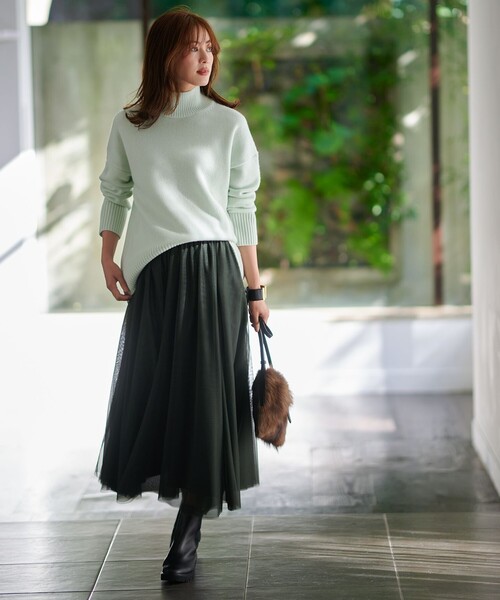 23区（ニジュウサンク）の「【STORY7月号掲載】レザー バングル（バングル/リストバンド・レディース・黄土色系/ブラック系・F）」の17枚目の写真