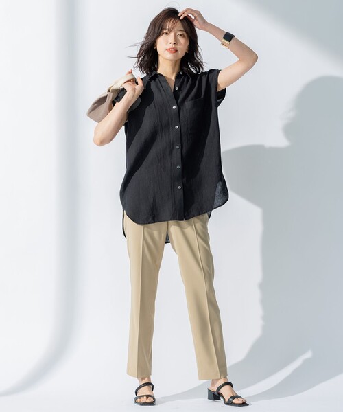 23区（ニジュウサンク）の「【STORY7月号掲載】レザー バングル（バングル/リストバンド・レディース・黄土色系/ブラック系・F）」の13枚目の写真