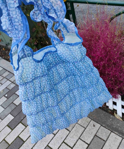 Casselini(キャセリーニ)の「Casselini(キャセリーニ)ギャザートート(トートバッグ・レディース・レッド/ネイビー/オレンジ/ブルー・FREE)」の10枚目の写真