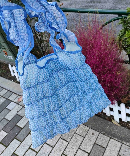 Casselini(キャセリーニ)の「Casselini(キャセリーニ)ギャザートート(トートバッグ・レディース・レッド/ネイビー/オレンジ/ブルー・FREE)」の11枚目の写真