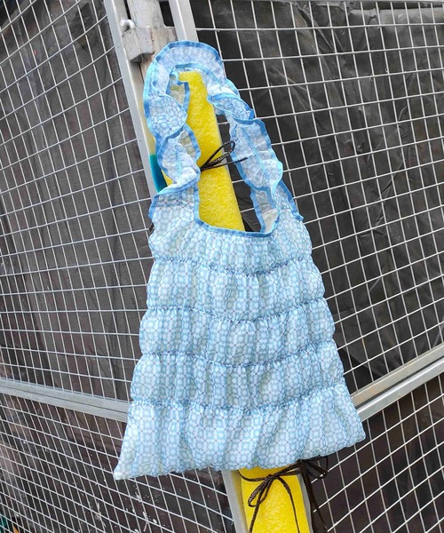 Casselini(キャセリーニ)の「Casselini(キャセリーニ)ギャザートート(トートバッグ・レディース・レッド/ネイビー/オレンジ/ブルー・FREE)」の12枚目の写真