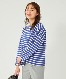 Le Minor | 【別注】＜Le minor＞Petite Copain ボーダー プルオーバー カットソー(Tシャツ/カットソー)