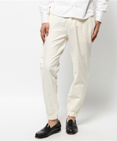 CIAOPANIC（チャオパニック）の「【Ciaopanic】　CLツイルウエストサイドゴムテーパード（その他パンツ・メンズ・オリーブ/アイボリー/ブラック/ネイビー・MEDIUM/SMALL/LARGE）」の2枚目の写真