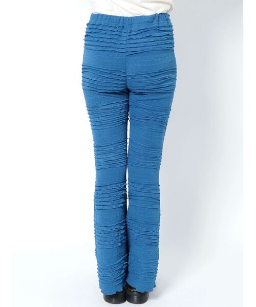 jouetie（ジュエティ）の「フリルフィットフレアパンツ（その他パンツ・レディース・オフホワイト/ブラック/ブルー・MEDIUM）」の12枚目の写真