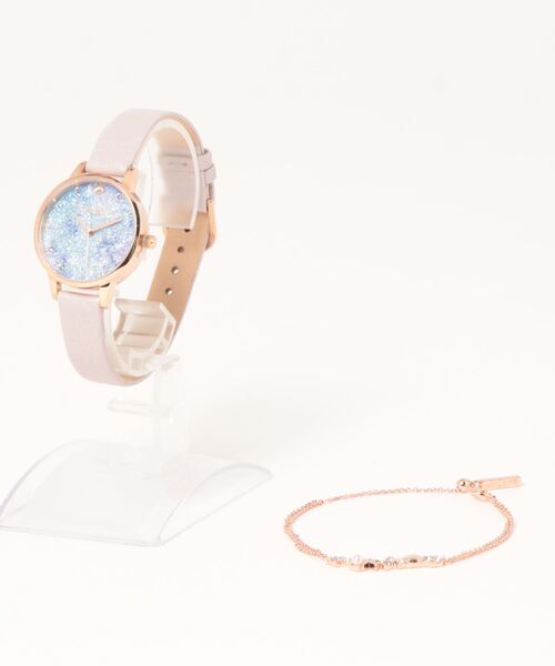 OLIVIA BURTON（オリビアバートン）の「「OLIVIA BURTON/オリビアバートン」  【ギフトセット】 アンダーザシー 30mm 腕時計 ブレスレットセット（アナログ腕時計・レディース・ピンク系その他/ピンク・30mm）」の16枚目の写真