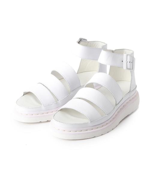 Dr. Martens(ドクターマーチン)の「BYMC Dr.Martens チャンキーサンダル◆(サンダル・レディース・ホワイト/ブラック・4/6/5)」の1枚目の写真