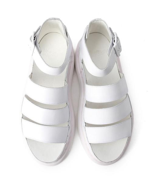 Dr. Martens(ドクターマーチン)の「BYMC Dr.Martens チャンキーサンダル◆(サンダル・レディース・ホワイト/ブラック・4/6/5)」の3枚目の写真