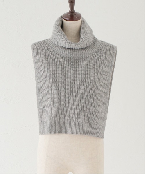 JOURNAL STANDARD（ジャーナルスタンダード）の「CRADUS カシミヤネックウォーマー（ネックウォーマー/スヌード・レディース・グレー/ブラック/ホワイト/イエロー・FREE）」の10枚目の写真
