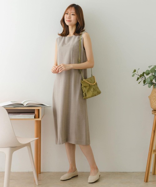URBAN RESEARCH（アーバンリサーチ）の「チェーンドロストショルダーバッグ『Lsize』（ハンドバッグ・レディース・ブラック/オリーブ/ホワイト・ONE）」の12枚目の写真