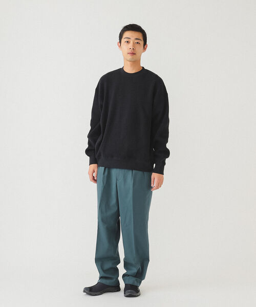 BEAMS（ビームス）の「BEAMS / ワイド 2プリーツ スラックス（スラックス・メンズ・ブラック/ブルー系その他4・M/XL/L/S）」の10枚目の写真