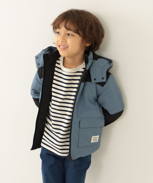 BEAMS mini（ビームスミニ）の「BEAMS mini / マルチボーダー カットソー  (90～150cm)（Tシャツ/カットソー・キッズ・その他/ホワイト系その他5/ミント/その他1・90/100/110/120/130/140/150）」の8枚目の写真