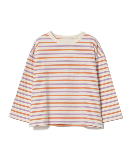 BEAMS mini（ビームスミニ）の「BEAMS mini / マルチボーダー カットソー  (90～150cm)（Tシャツ/カットソー・キッズ・その他/ホワイト系その他5/ミント/その他1・90/100/110/120/130/140/150）」の16枚目の写真