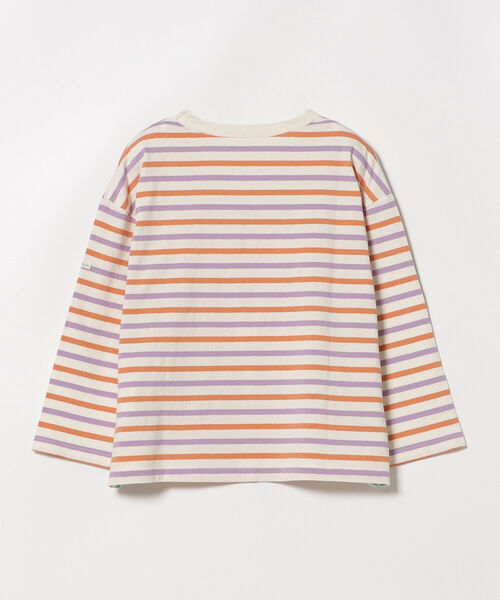 BEAMS mini（ビームスミニ）の「BEAMS mini / マルチボーダー カットソー  (90～150cm)（Tシャツ/カットソー・キッズ・その他/ホワイト系その他5/ミント/その他1・90/100/110/120/130/140/150）」の20枚目の写真