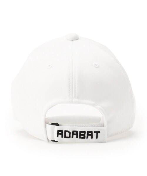 adabat（アダバット）の「メッセージロゴキャップ（キャップ・メンズ・ダークネイビー/黄緑系/ホワイト/ブルー・00）」の6枚目の写真