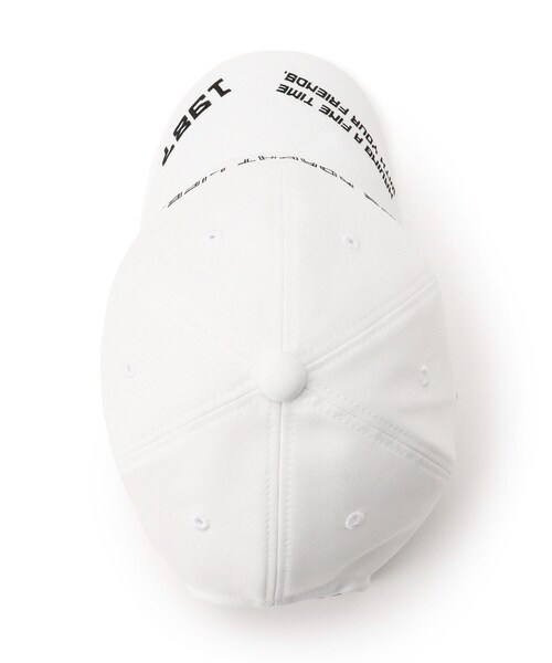 adabat（アダバット）の「メッセージロゴキャップ（キャップ・メンズ・ダークネイビー/黄緑系/ホワイト/ブルー・00）」の7枚目の写真