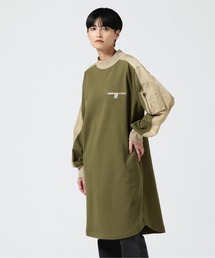 AVIREX | MILITARY SWEAT ONEPIECE/ ミリタリースウェットワンピース(ワンピース)