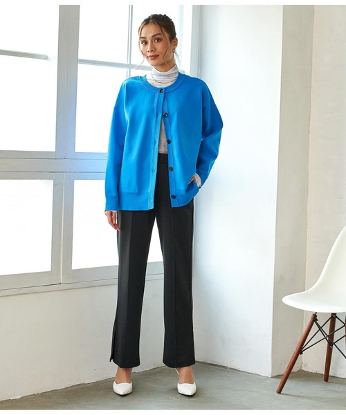 ANAP(アナップ)の「サイドスリットポンチパンツ(その他パンツ・レディース・グリーン/ライトベージュ/ブラック/ブルー・FREE)」の15枚目の写真