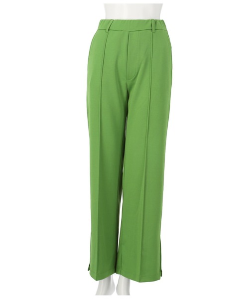 ANAP(アナップ)の「サイドスリットポンチパンツ(その他パンツ・レディース・グリーン/ライトベージュ/ブラック/ブルー・FREE)」の8枚目の写真