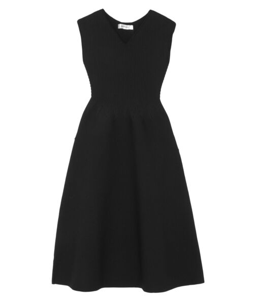 LAGUNAMOON（ラグナムーン）の「ウエストデザインフォルムニットワンピース（ワンピース・レディース・ライトグレー/ブラック/レッド・SMALL/MEDIUM）」の14枚目の写真