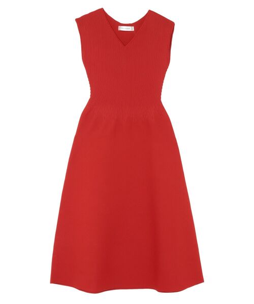 LAGUNAMOON（ラグナムーン）の「ウエストデザインフォルムニットワンピース（ワンピース・レディース・ライトグレー/ブラック/レッド・SMALL/MEDIUM）」の15枚目の写真