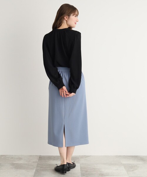 Cutie Blonde（キューティーブロンド）の「◆前後2WAYで着れる！シャツブラウス（シャツ/ブラウス・レディース・ベビーピンク/ブラック/ホワイト系・00）」の16枚目の写真