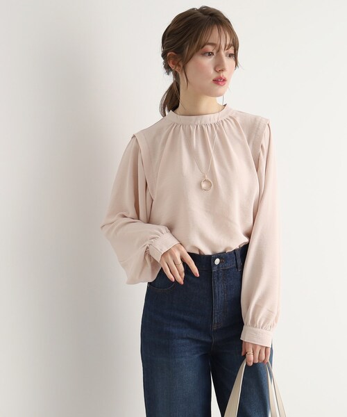 Cutie Blonde（キューティーブロンド）の「◆前後2WAYで着れる！シャツブラウス（シャツ/ブラウス・レディース・ベビーピンク/ブラック/ホワイト系・00）」の19枚目の写真