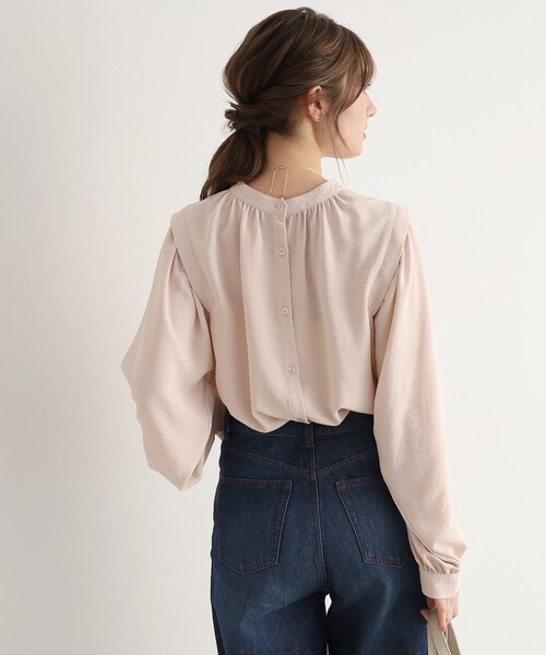 Cutie Blonde（キューティーブロンド）の「◆前後2WAYで着れる！シャツブラウス（シャツ/ブラウス・レディース・ベビーピンク/ブラック/ホワイト系・00）」の21枚目の写真