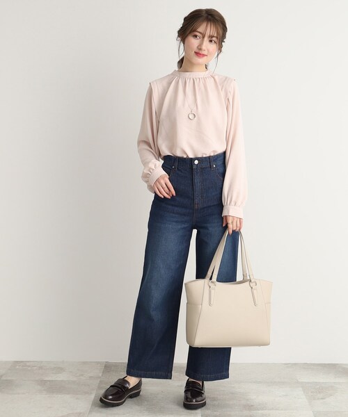 Cutie Blonde（キューティーブロンド）の「◆前後2WAYで着れる！シャツブラウス（シャツ/ブラウス・レディース・ベビーピンク/ブラック/ホワイト系・00）」の22枚目の写真