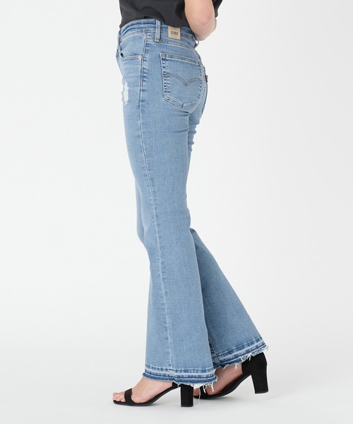 Levi's（リーバイス）の「リーバイス/Levi's 726(TM) ハイライズフレア ライトインディゴ（その他パンツ・レディース・ライトインディゴブルー・23inch/24inch/25inch/26inch/27inch/28inch）」の7枚目の写真
