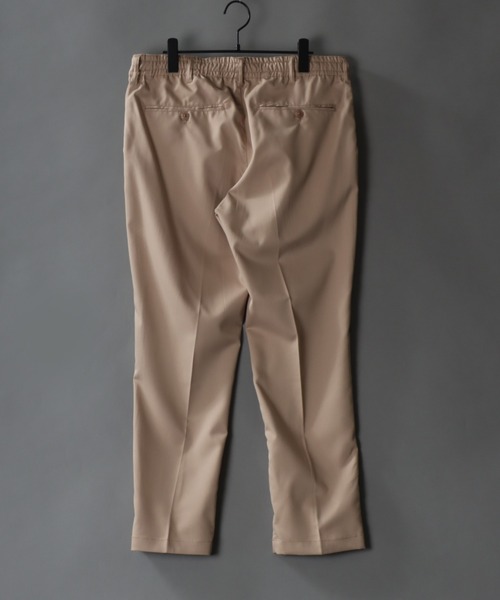 SITRY（シトリー）の「T/R loose tapered pants/ルーズ テーパード パンツ（スラックス・メンズ・モカ/グリーン/サックスブルー/ブラック/ベージュ/カーキ・M/L/XL）」の19枚目の写真